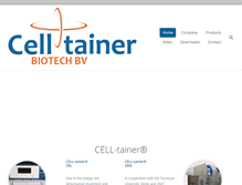 Tablet Screenshot of celltainer.com